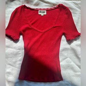 Rouje Giuia Red Top Size 36 / S-XS